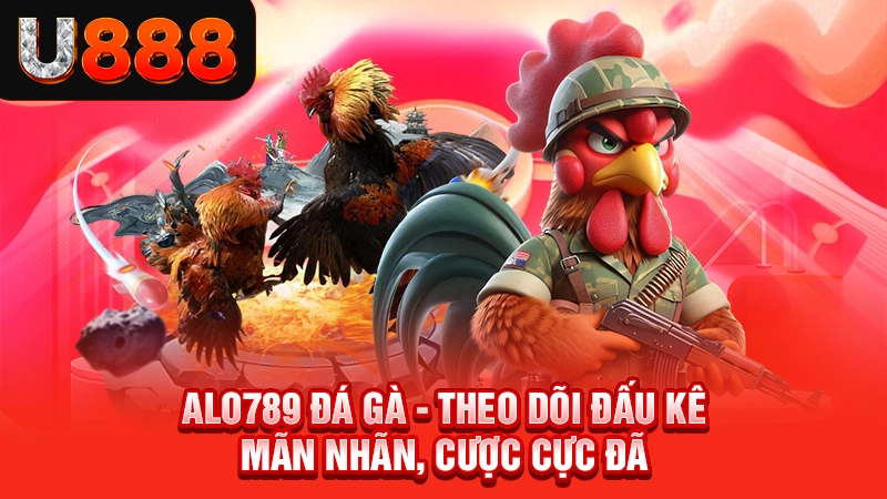 Alo789 Đá Gà - Theo Dõi Đấu Kê Mãn Nhãn, Cược Cực Đã