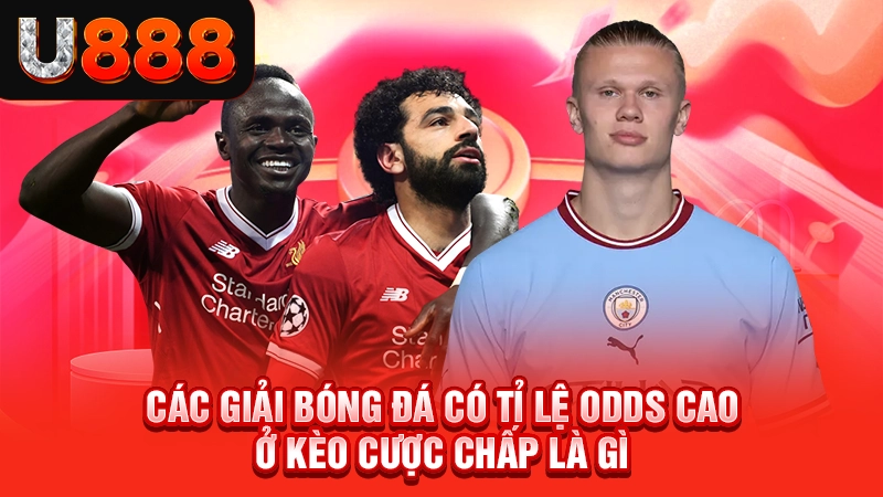Các giải bóng đá có tỉ lệ odds cao ở kèo cược chấp là gì