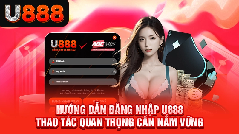 Hướng Dẫn Đăng Nhập U888 - Thao Tác Quan Trọng Cần Nắm Vững
