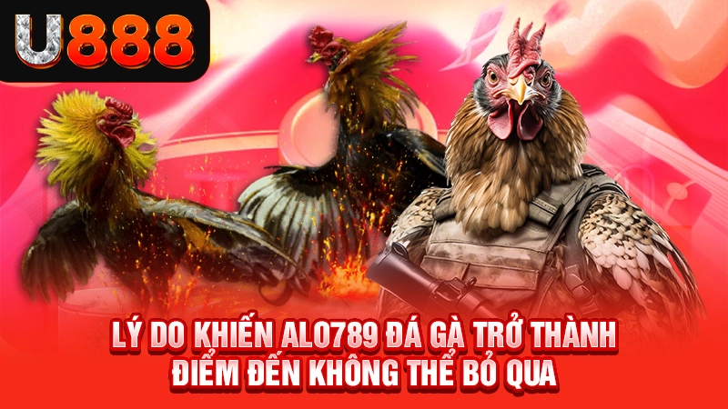 Ưu điểm đáng chú ý của sân chơi Alo789 đá gà